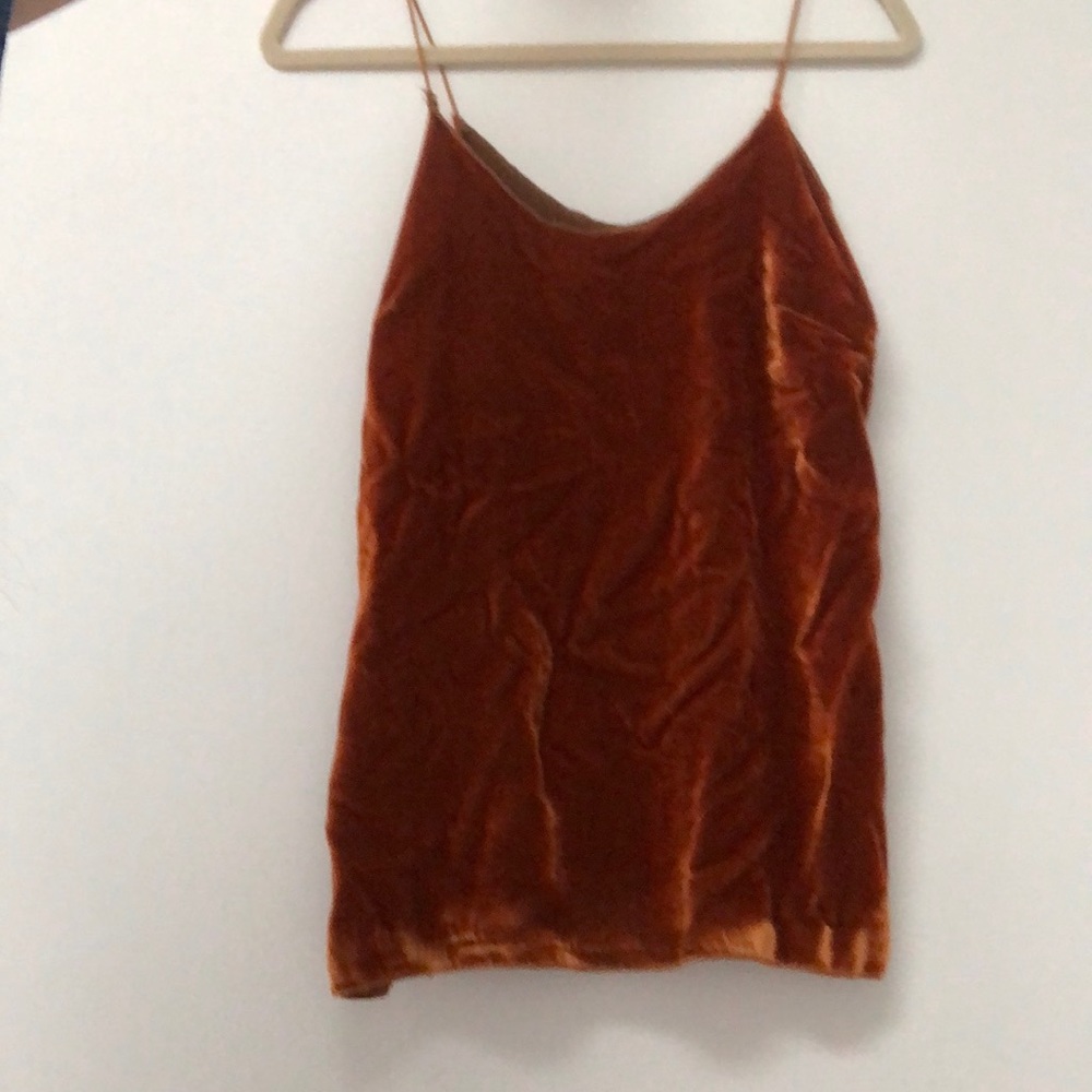 velvet tank from OLIVACEOUS